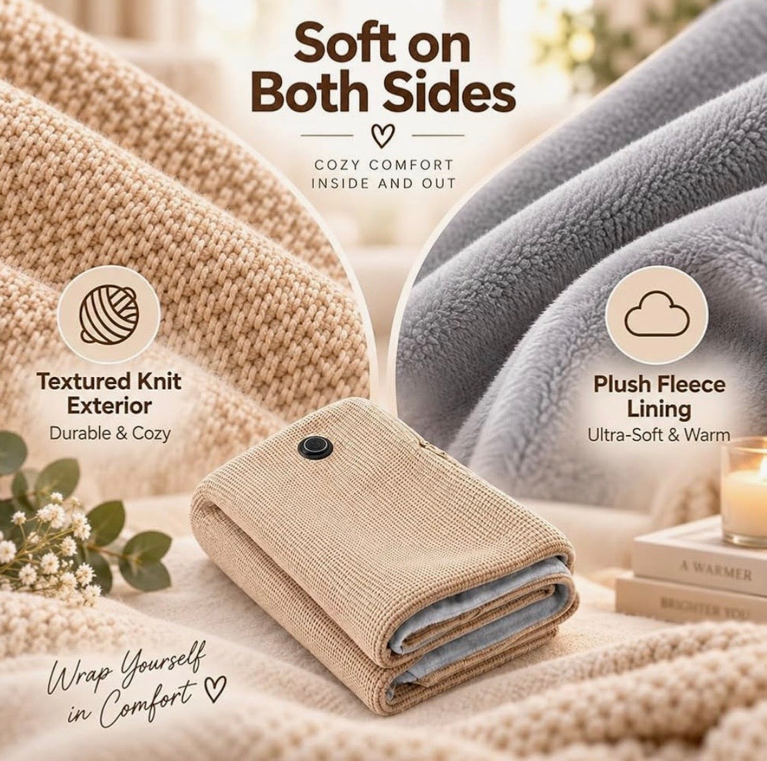 Heated Wearable Blanket