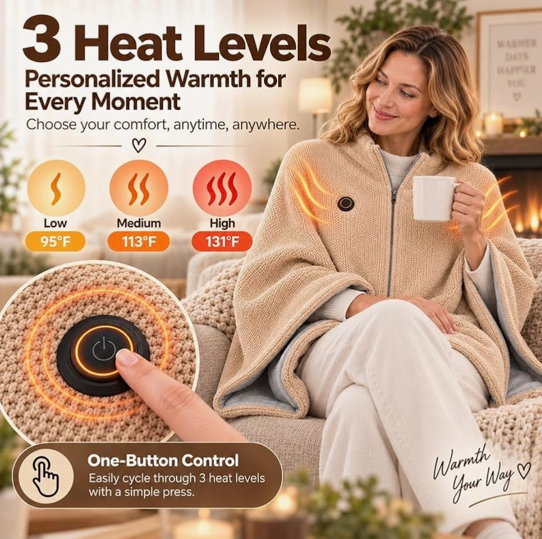 Heated Wearable Blanket